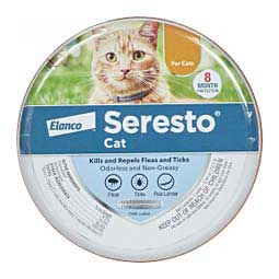 Seresto Flea and Tick Collar for Cats Elanco Animal Health